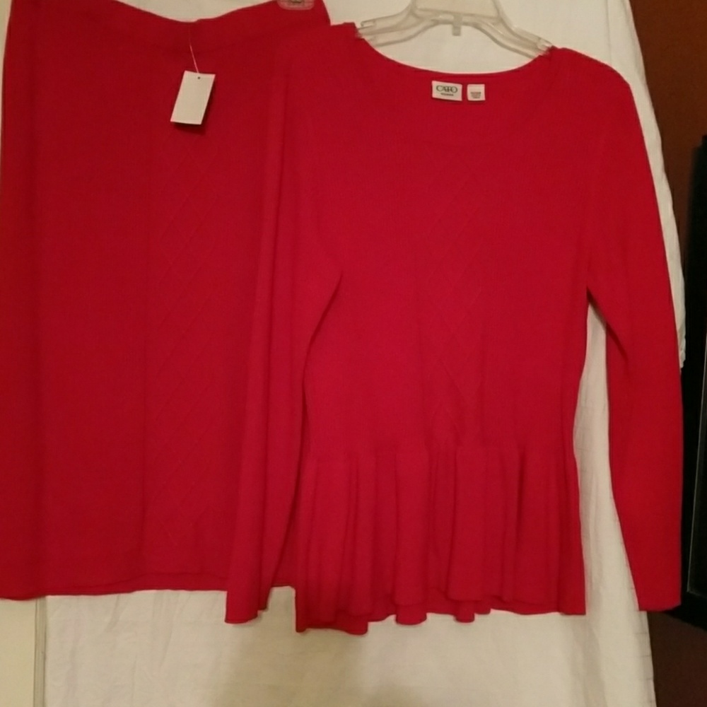 Sweater set,  never worn